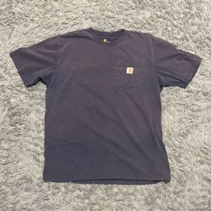 Men’s Carhartt T-Shirt Size Large Navy